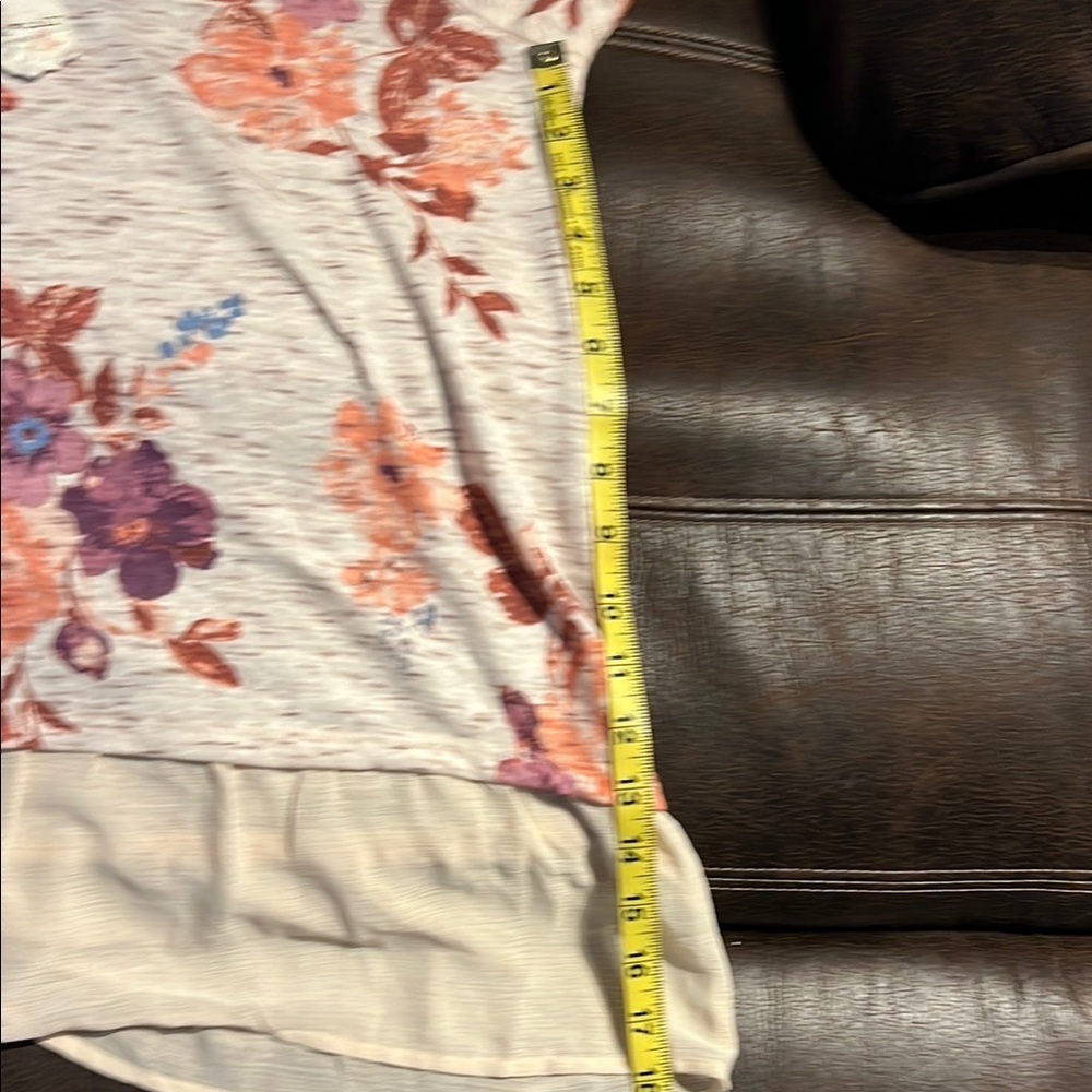 Living Doll Pink and Purple Long Sleeve Tee - Picture 6 of 7